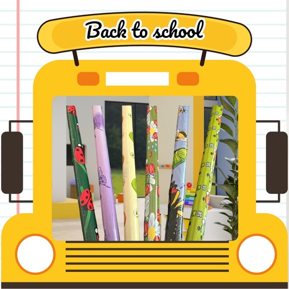 Cute pencils with erasers - Picture 6 of 9